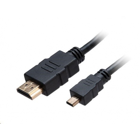 AKASA kabel HDMI NA MICRO HDMI, 4K@60HZ, pozlacené konektory 1.5M