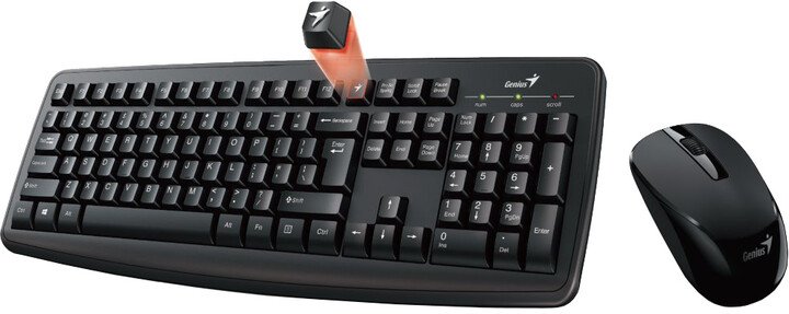 Genius KM-8100, CZ/SK, set, CZ/SK klávesnice