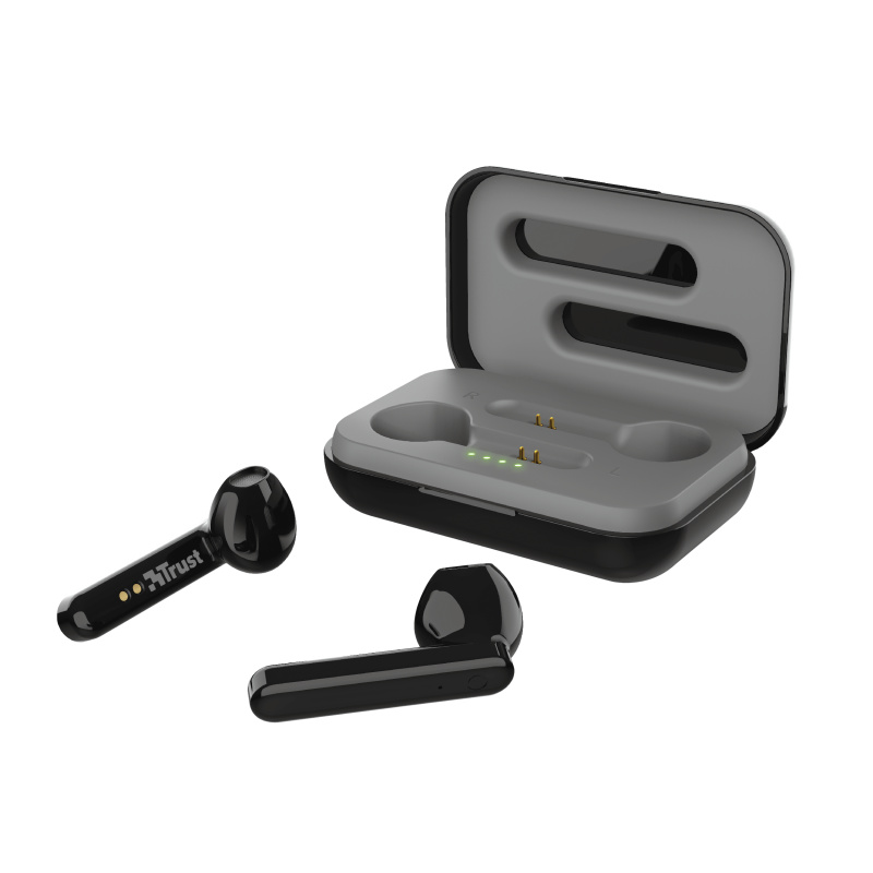 PRIMO Touch Bluetooth Wireless Earphones - černé sluchátka
