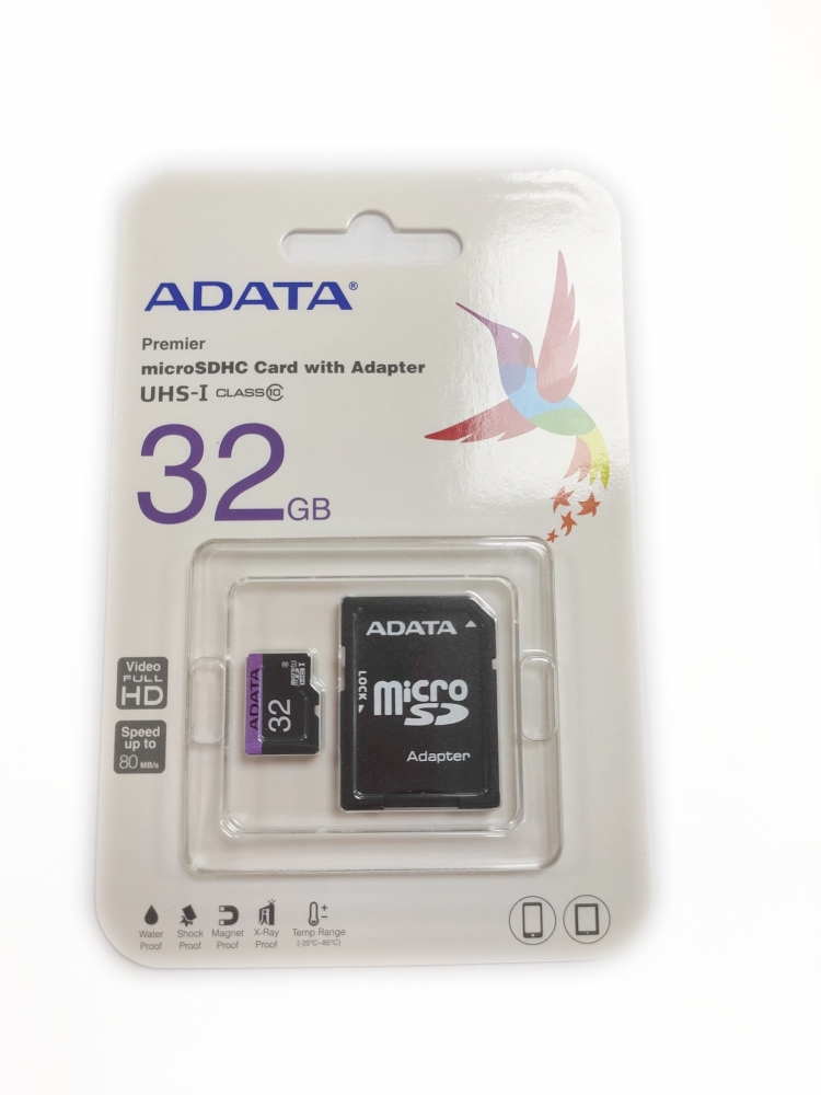 ADATA 32GB MicroSDHC Premier,class 10,with Adapter