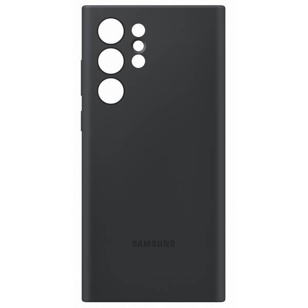 Kryt na mobil Samsung Silicone Cover na Galaxy S22 Ultra (EF-PS908TBEGWW) černý