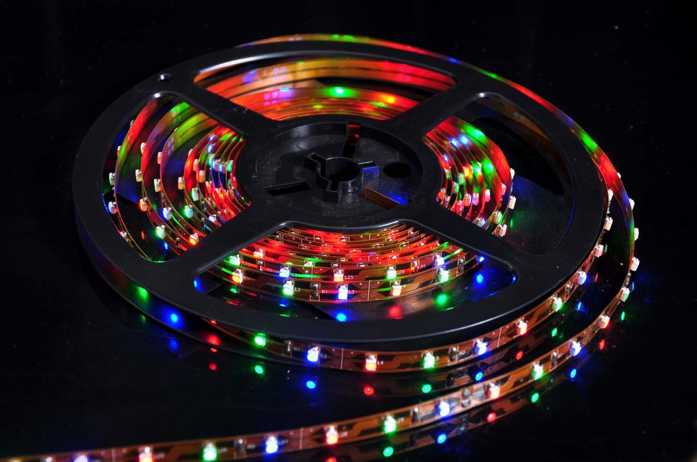 LED pásek voděvzdorný, 12V, 60LED/m, 5m, RGB variabilní
